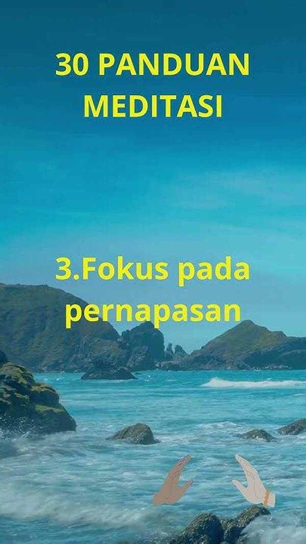Panduan Fokus Menggunakan Meditasi Di Event Virtual