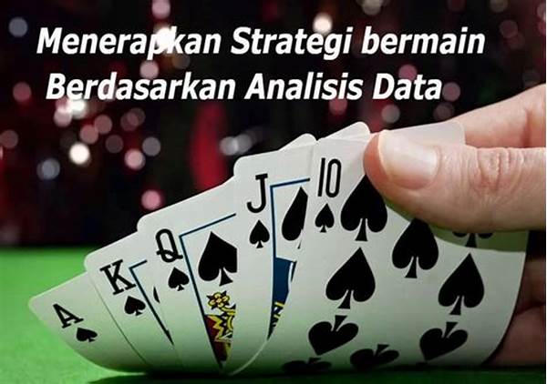 Strategi Tambakbet: Bermain Berdasarkan Tren Pola Data